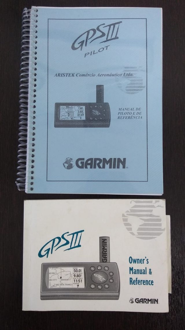 MANUAL GPS PORTUGUES E INGLÊS GARMIN PILOT 3 - PILOT 3