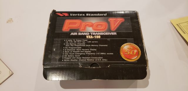 RÁDIO YAESU VERTEX PRO V - AERONÁUTICO - RÁDIO YAESU