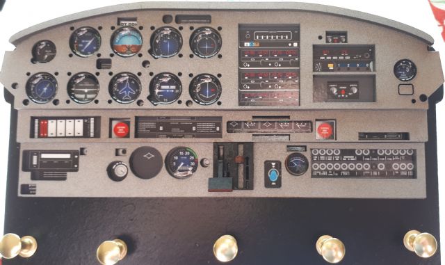 VENDO - PORTA CHAVES - PAINEL AVIAO PIPER CORISCO