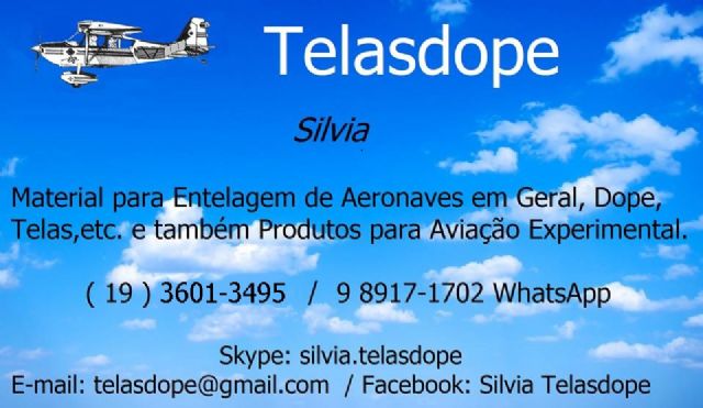 VENDO - MATERIAIS P/ ENTELAGEM, TELAS E DOPE
