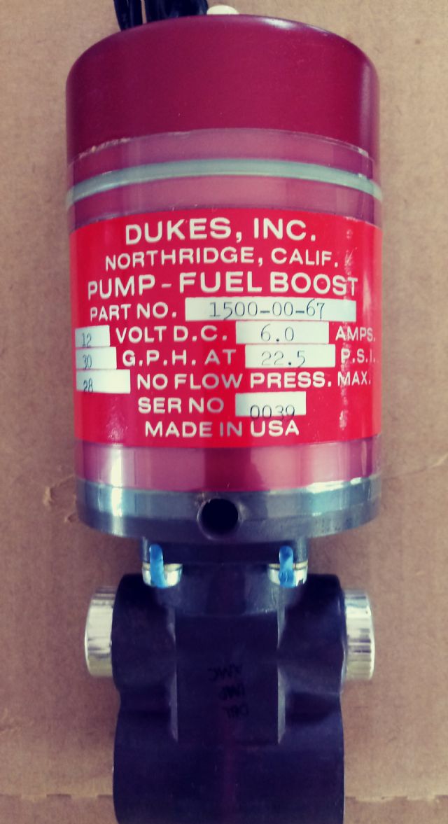 VENDO - PUMP - FUEL BOOST
