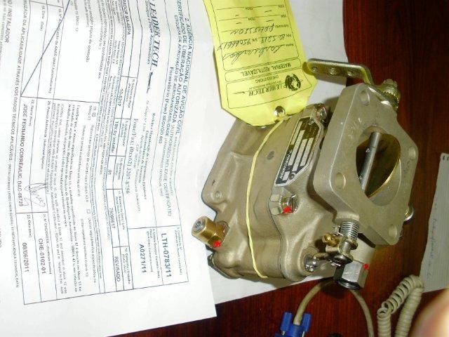 CARBURADOR MA4SPA-10-5217 PARA MOTOR O-320 REVISADO COM CERTIFICADOS - MA4SPA REVISADO
