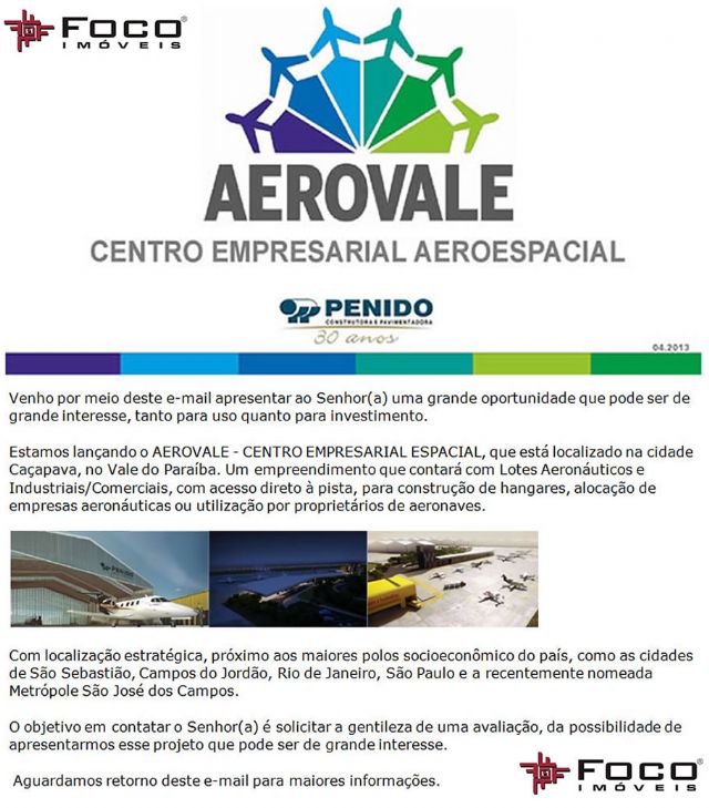 CENTRO EMPRESARIAL AEROESPACIAL - AEROVALE