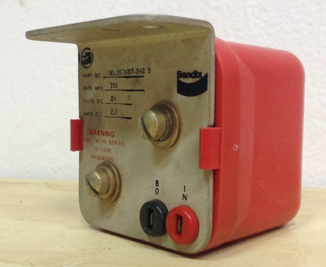 STARTING VIBRATOR BENDIX P/N10-357487-242B - BENDIX