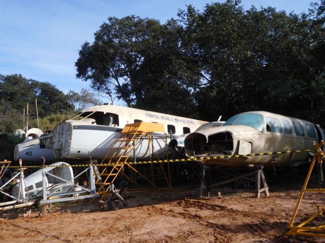 FUSELAGEM - AVIÃO BANDEIRANTE