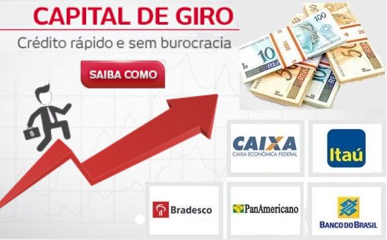 CAPITAL DE GIRO TAXA 0,9% A.M. - CAPITAL DE GIRO OU CREDITO RURAL 0,9% A.M.