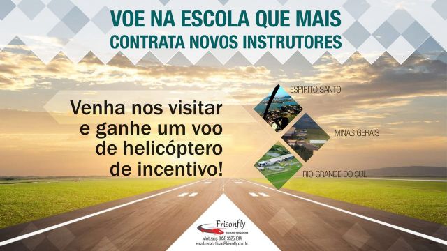 VOCÊ JÁ PENSOU EM SE TORNAR UM PILOTO DE HELICÓPTERO? - FRISONFLY ESCOLA DE AVIAÇÃO CIVIL