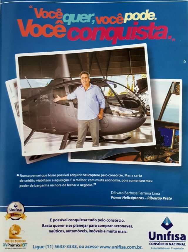 CRÉDITO PARA COMPRA DE AERONAVES - TODOS OS MODELOS E MARCAS