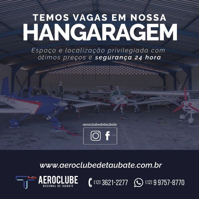 VAGA DE HANGARAGEM - VAGA DE HANGARAGEM